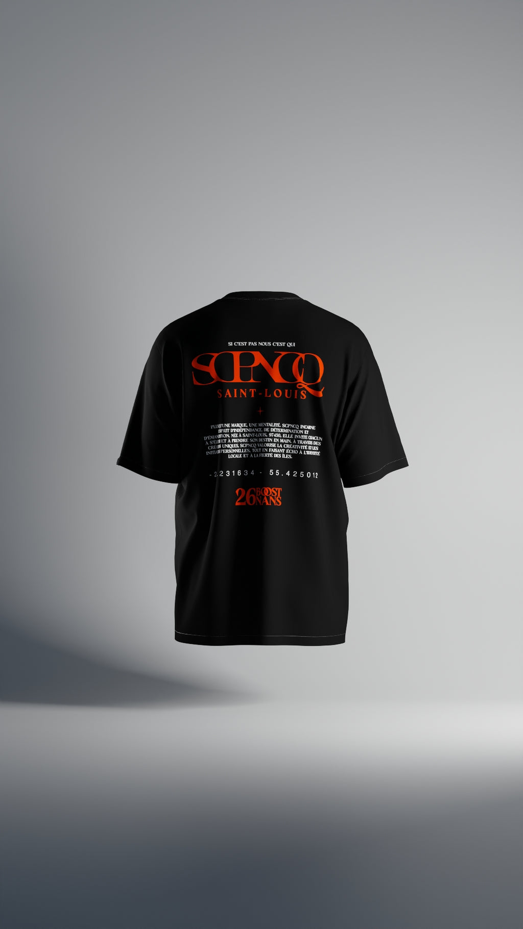 NANS X SCPNCQ MERCH LIMITED EDITION "26 BOOST SCPNCQ"